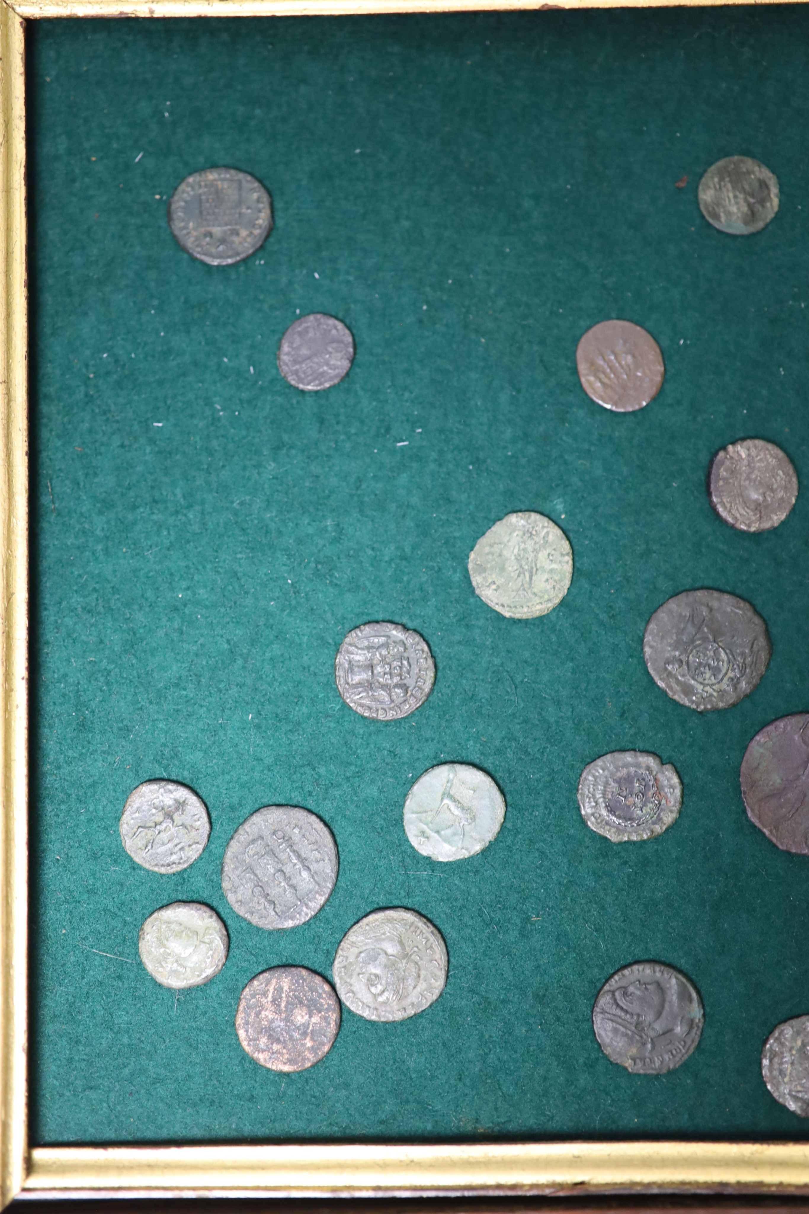 A collection of Roman AR and AE coinage found in Sussex